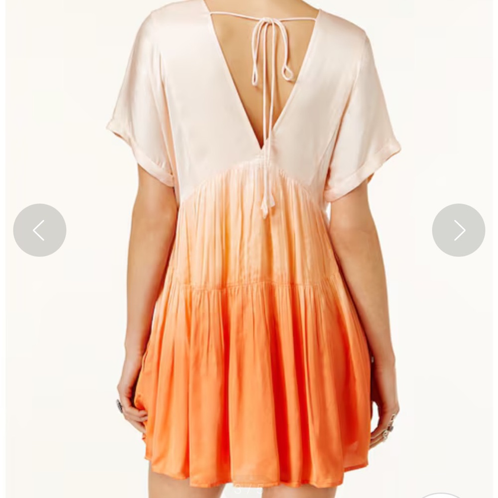 Free people sun up ombre tiered dress - Picture 4 of 8